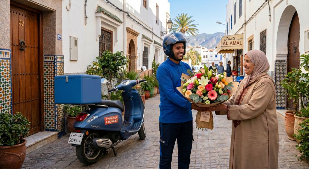 Livraison Roses Maroc — 20 Plus Beaux Bouquets de Roses Livrés le Jour Même